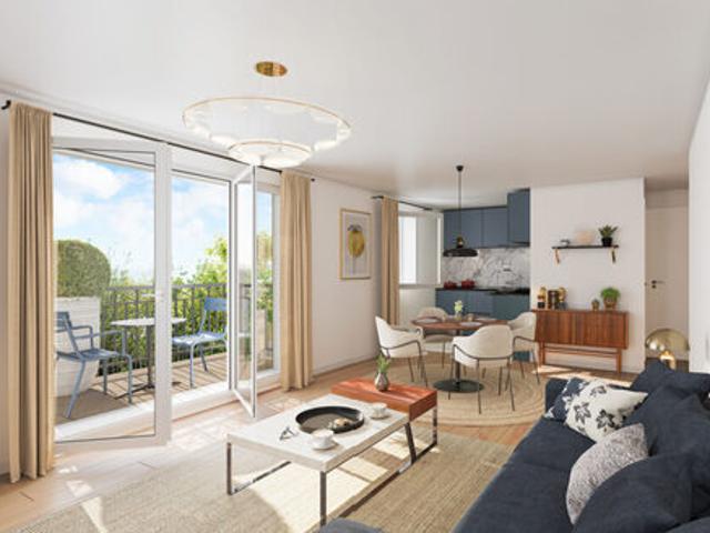 Appartement 3 pièces 62 m²