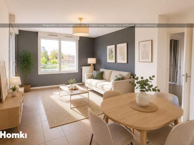 Appartement 3 pièces 62 m²