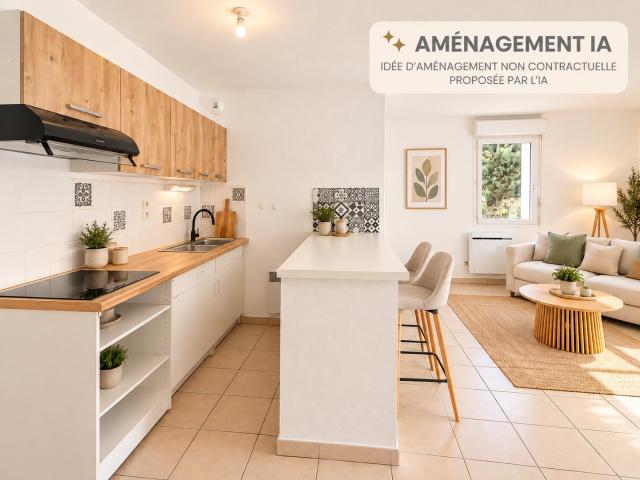 Appartement 3 pièces 62 m²
