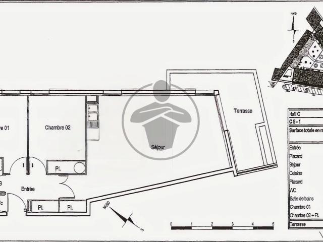Appartement 3 pièces 62 m²