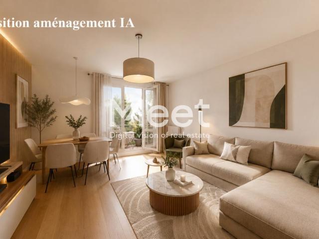 Appartement 3 pièces 62 m²
