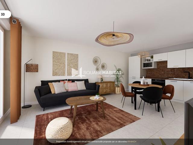 Appartement 3 pièces 62 m²