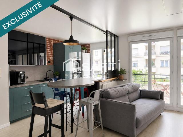 Appartement 3 pièces 62 m²