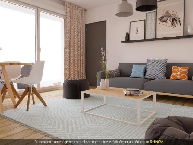 Appartement 3 pièces 62 m²