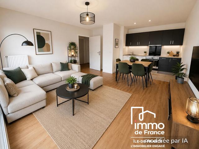 Appartement 3 pièces 62 m²