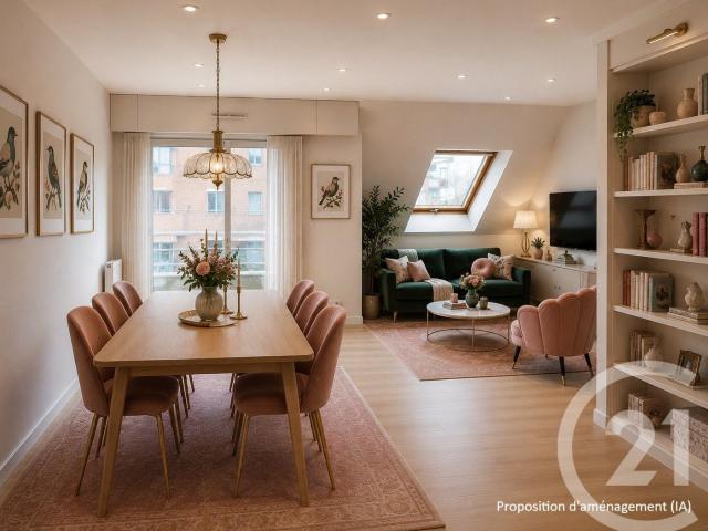 Appartement 3 pièces 62 m²