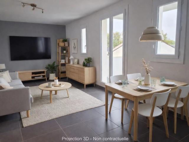 Appartement 3 pièces 62 m²