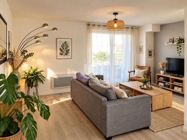 Appartement 3 pièces 62 m²