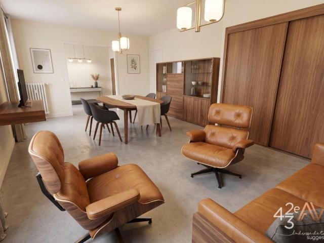 Appartement 3 pièces 62 m²