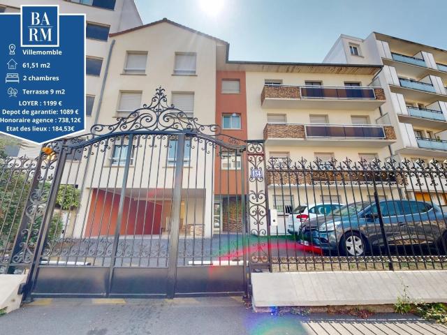 Appartement 3 pièces 62 m²