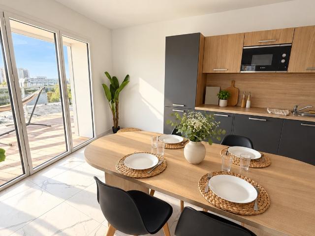 Appartement 3 pièces 62 m²
