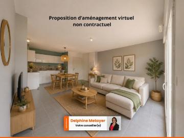 Appartement 3 pièces 62 m²