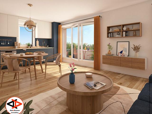Appartement 2 pièces 42 m²
