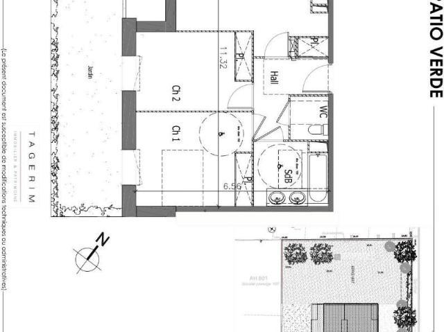 Appartement 3 pièces, 64 m² à louer à Haubourdin 59320