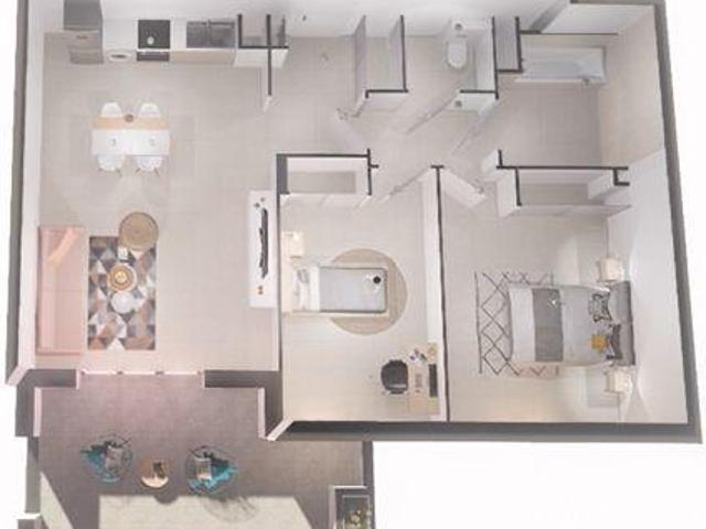 Appartement 3 pièces 64 m²