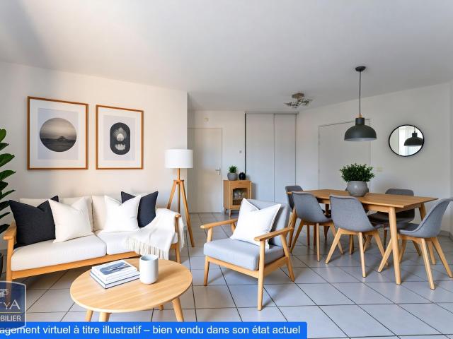 Appartement 3 pièces 64 m²