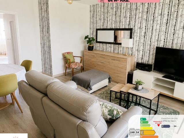 Appartement 3 pièces 64 m²
