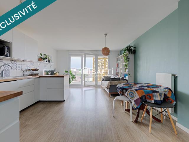 Appartement 3 pièces 64 m²