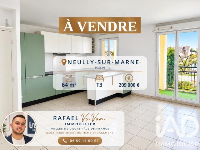 Appartement 3 pièces 64 m²