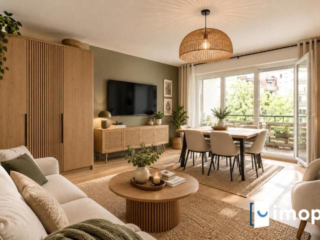 Appartement 3 pièces 64 m²