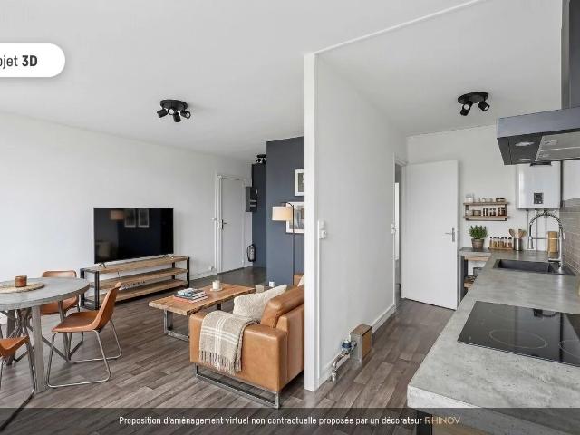 Appartement 3 pièces 64 m²