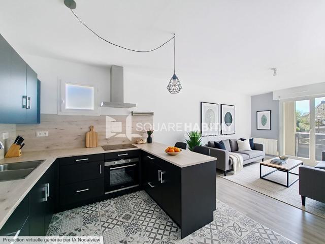 Appartement 3 pièces 64 m²