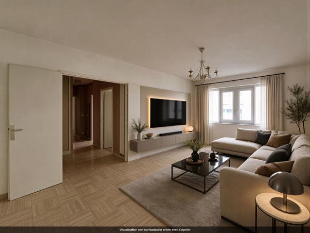 Appartement 3 pièces 64 m²