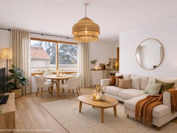 Appartement 3 pièces 64 m²
