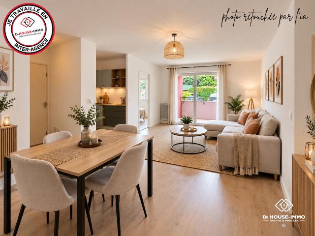 Appartement 3 pièces 64 m²