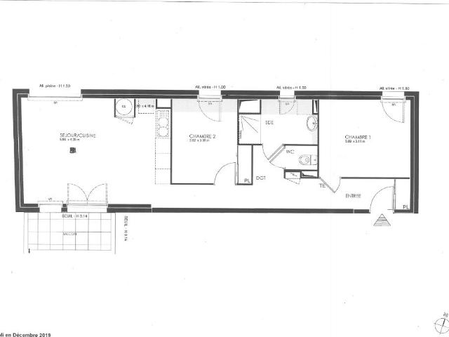 Appartement 3 pièces, 65 m² à louer à Sarzeau 56370