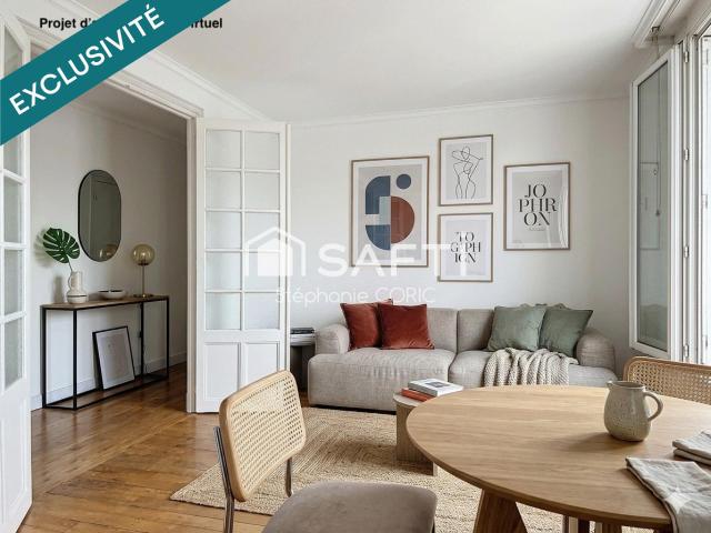 Appartement 3 pièces 64 m²