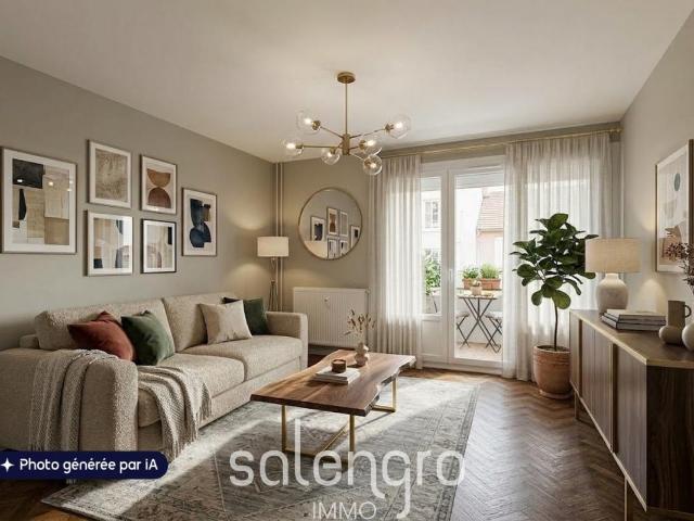 Appartement 3 pièces 65 m²