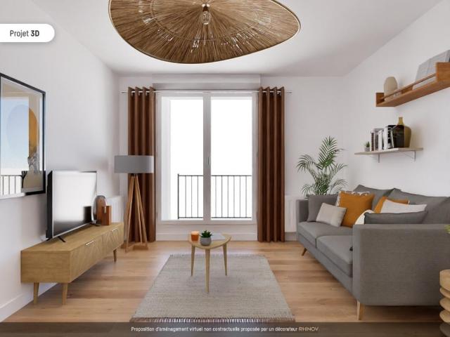 Appartement 3 pièces 65 m²