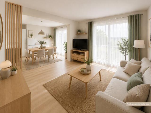 Appartement 3 pièces 65 m²