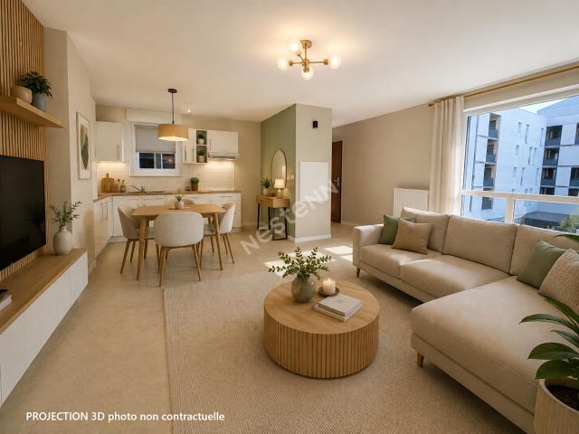 Appartement 3 pièces 65 m²