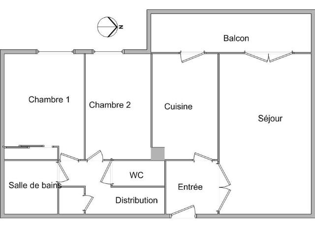 Appartement 3 pièces, 66 m² à louer à Lyon 7 69007
