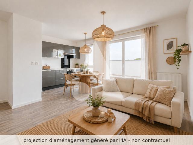 Appartement 3 pièces 66 m²