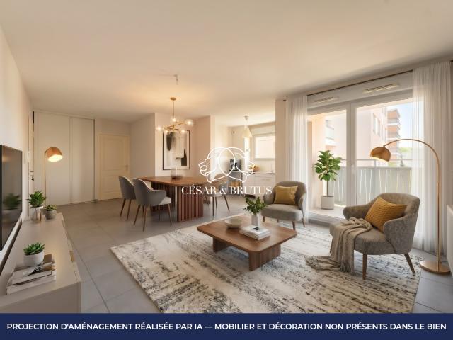 Appartement 3 pièces 66 m²