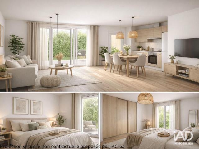 Appartement 3 pièces 66 m²