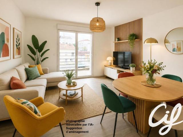 Appartement 3 pièces 66 m²