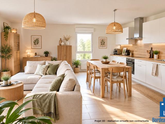 Appartement 3 pièces 66 m²
