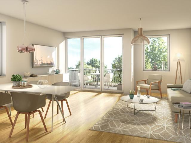 Appartement 3 pièces 66 m²