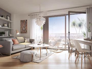Appartement 3 pièces 66 m²