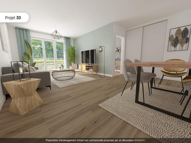 Appartement 3 pièces 65 m²