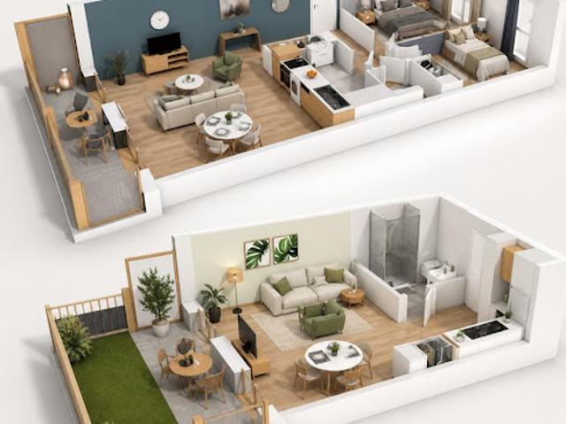 Appartement 3 pièces 68 m2