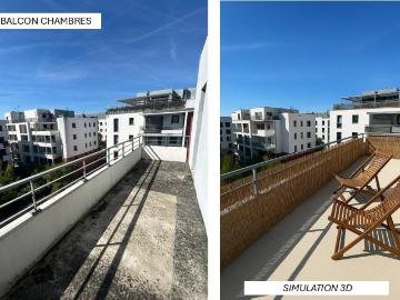 Appartement 3 pièces 68 m²