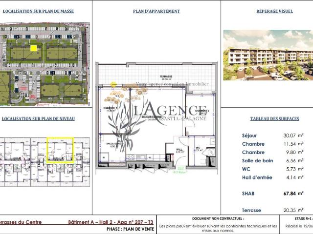 Appartement 3 pièces 68 m²