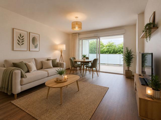 Appartement 3 pièces 68 m²