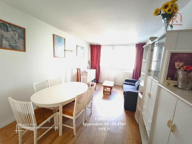 Appartement 3 pièces 68 m²
