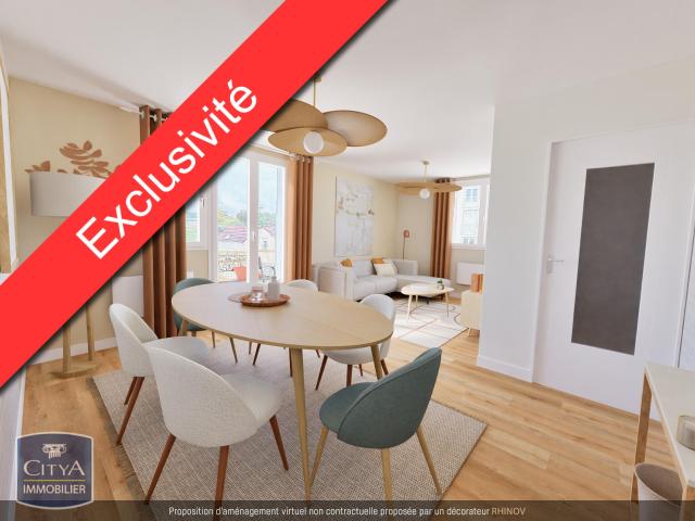 Appartement 3 pièces 68 m²